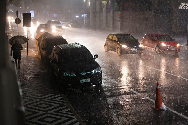 Temporal em Porto Alegre