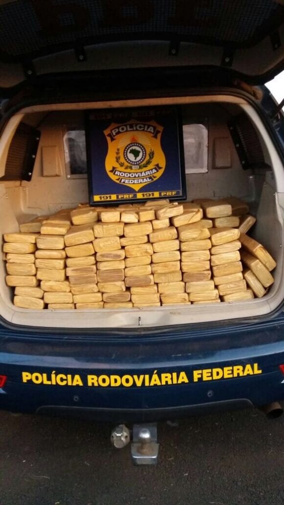 200 kg de maconha apreendidos em Vacaria