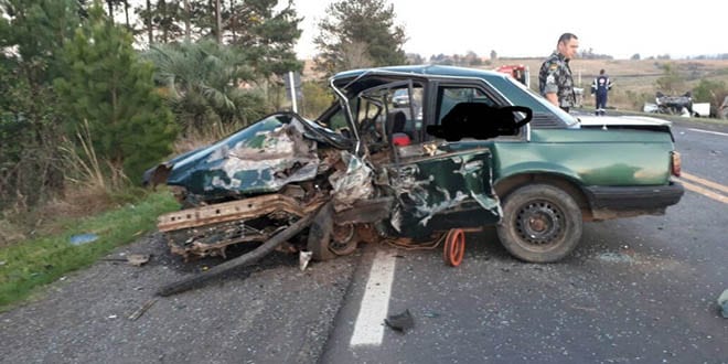 Acidente grave na BR287 em São Pedro deixa um jovem morto