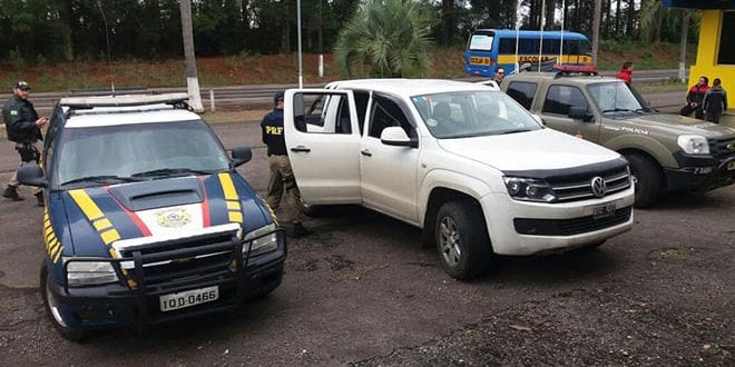 Argentinos sao presos em santiago rs