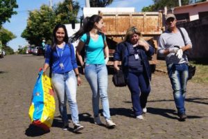 1º Mutirão Contra a Dengue em santiago percorre bairros Itu e São Vicente