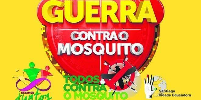 Mutirão contra o mosquito da dengue em Santiago