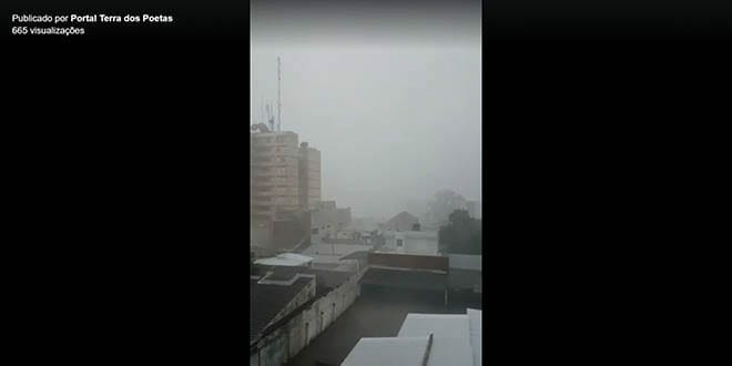 Temporal em santiago