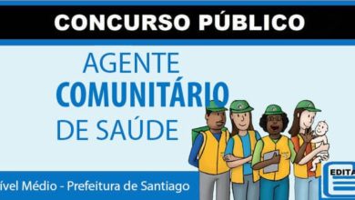 Concurso para agente comunitário de saúde santiago rs