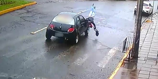 Mulher é atropelada na faixa de segurança em Vacaria
