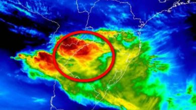 Previsão de tempestade no rs