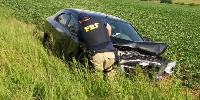 Acidente no trevo da  BR285 em São Luiz Gonzaga