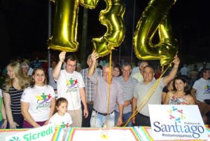 Aniversário de 134 anos de Santiago rs