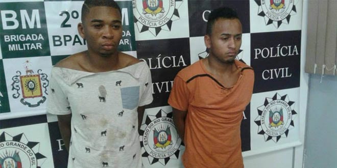 Dupla é presa com drogas e fuzil em São Borja