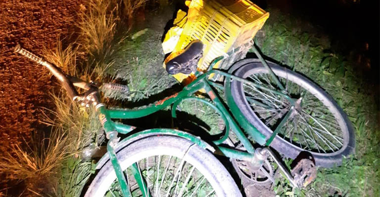 Ciclista é atropelado em Jaguari